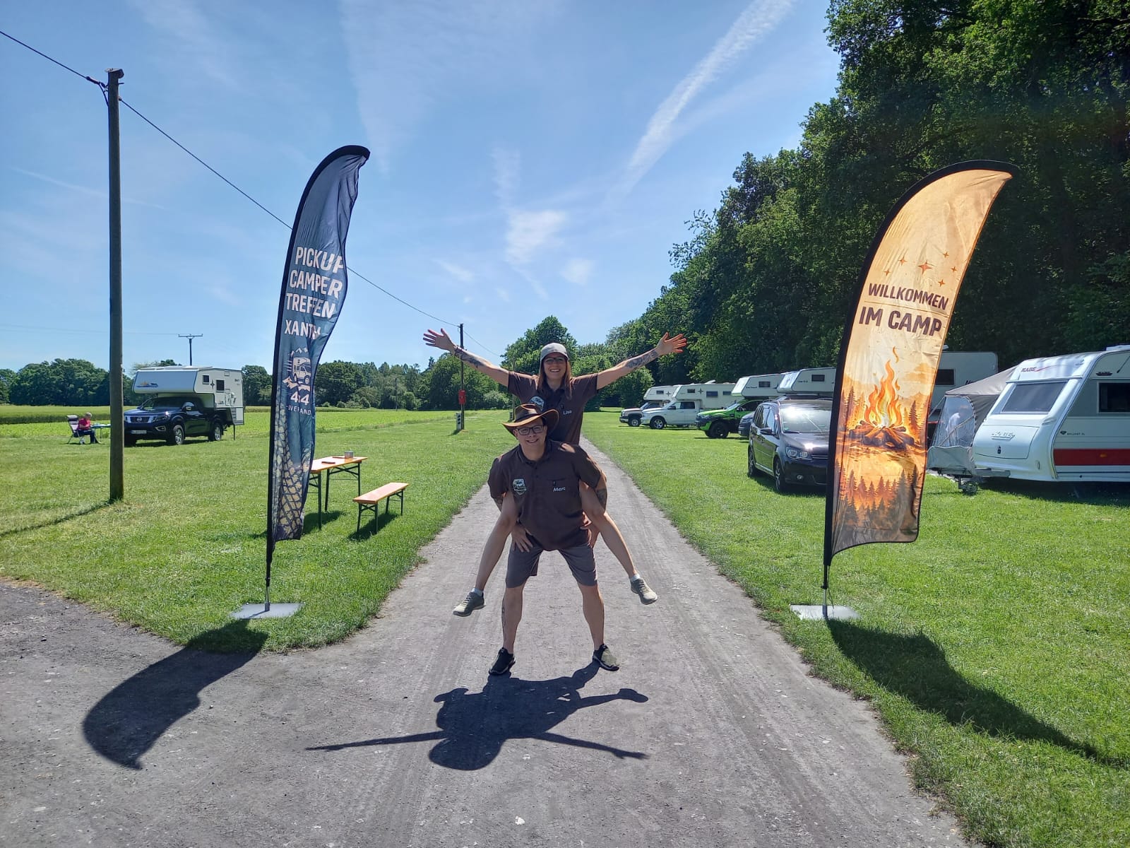 Lisa und Marc – Pickup Camper Community